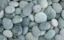 Green Beach Pebbles